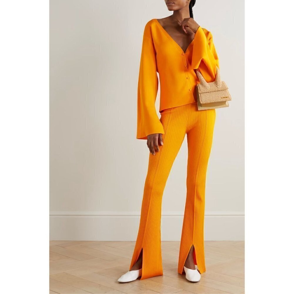 Nanushka Lette Lounge Pants Orange Womens Size XS